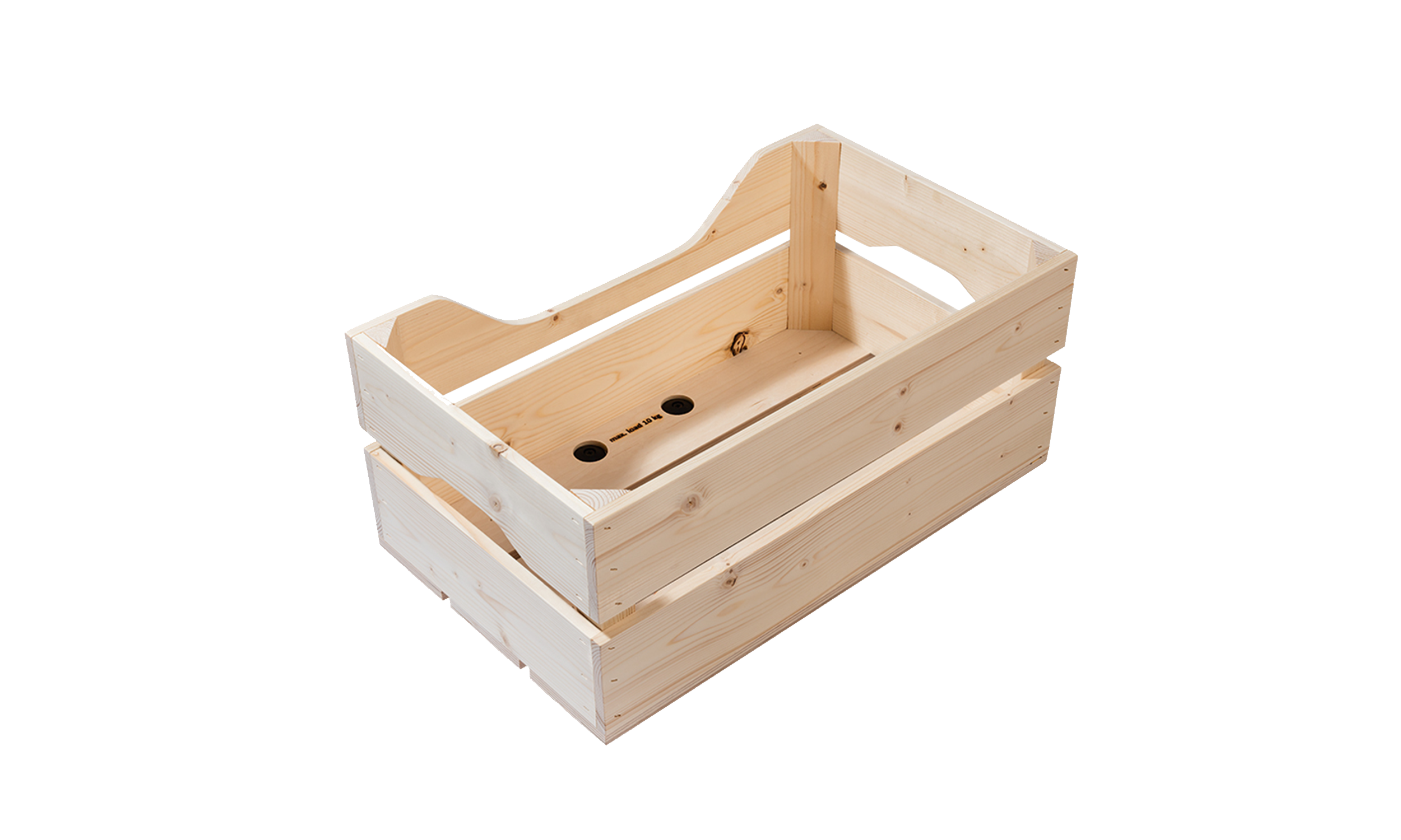 WOODPACKER 2.0 Carrier Basket 25L – Natural (8421770133809)